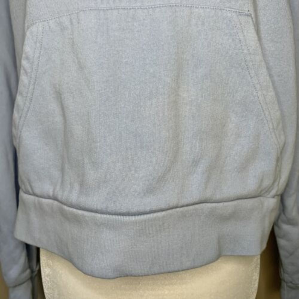 Sezane Hoodie Pullover Sweatshirt Sweat Pacey Sky Blue Women’s Size Extra Small - Picture 5 of 10